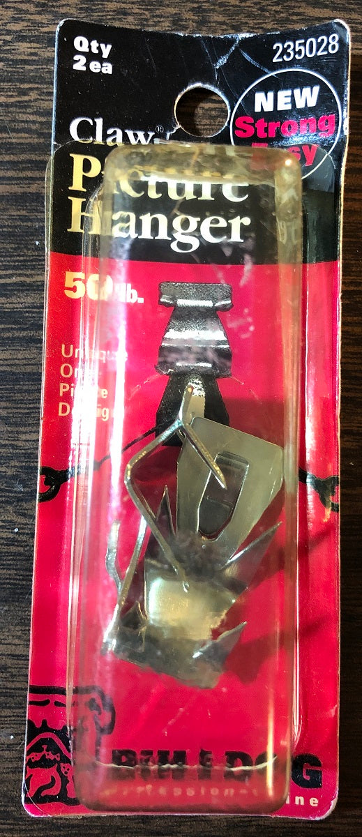Claw Picture Hangers - Holds up to 50 lbs (2 pack)