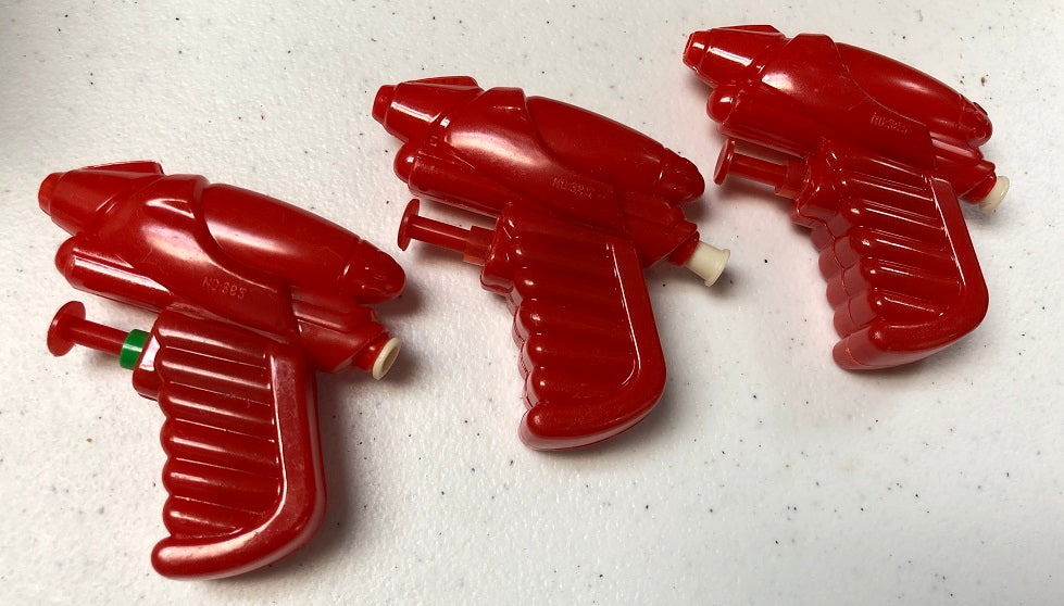 Mini Jet 3" Water/Squirt Guns (Set of 3)