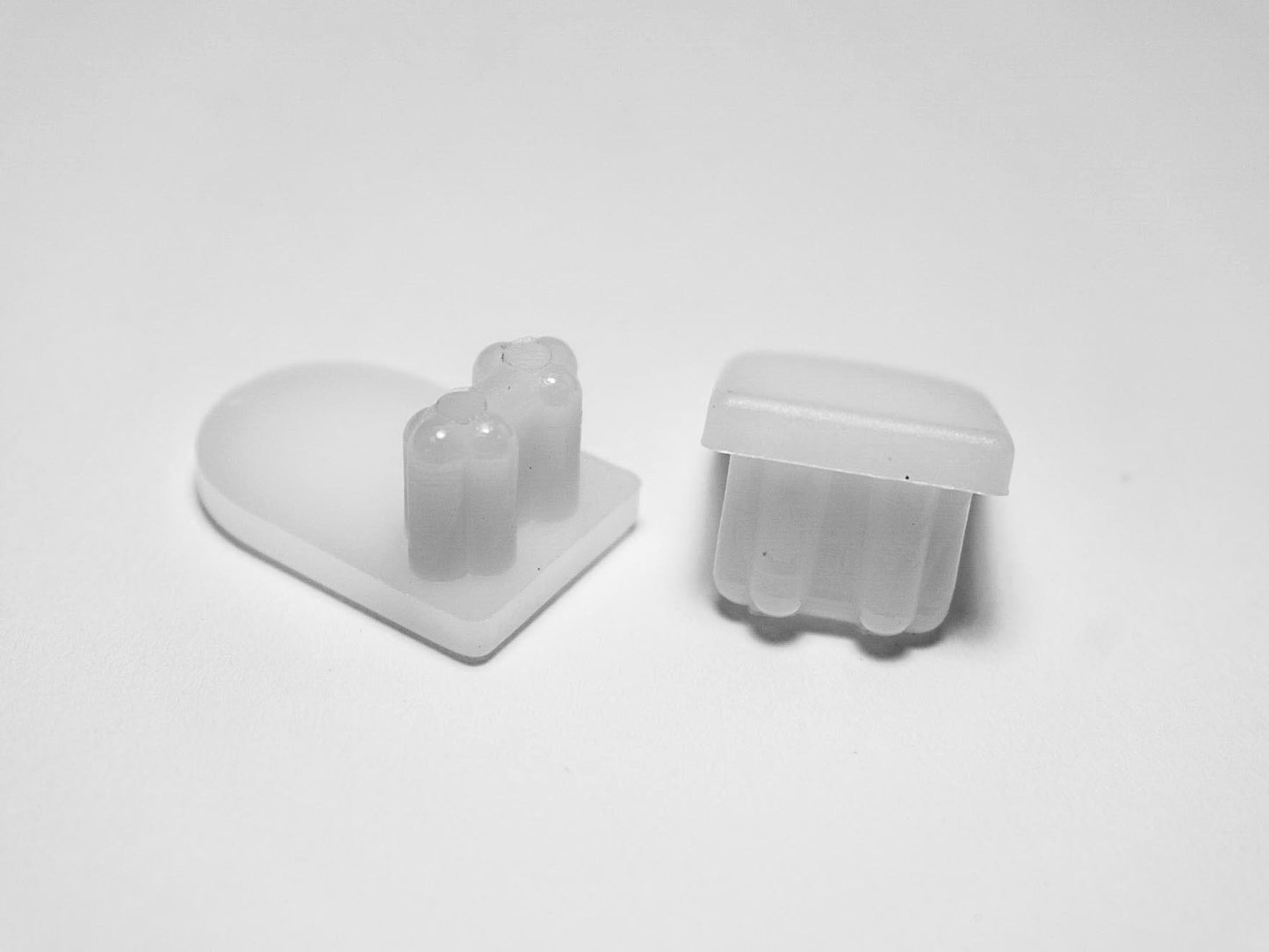 4 Half Oval Sling Inserts - 1-1/8" x 3/4"