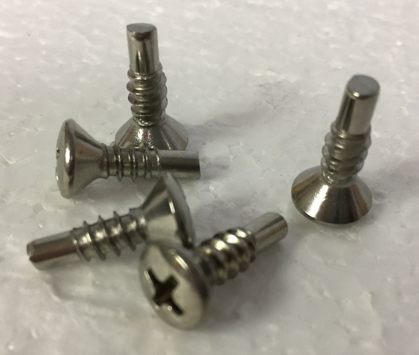 50 Stainless Steel Pilot Point Screws for Vinyl Straps