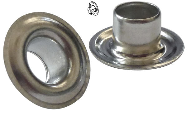 10 Metal 1/4" Grommets
