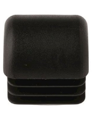 16 Square Multi-gauge Domed Glide Inserts - 7/8" Diameter for Chair/Tubing