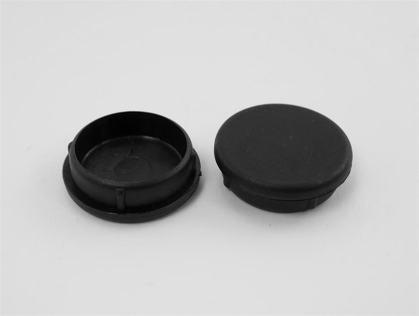 4 Deluxe 1-1/4" Plastic Wrought Iron Patio Chair Leg Inserts Glides Caps