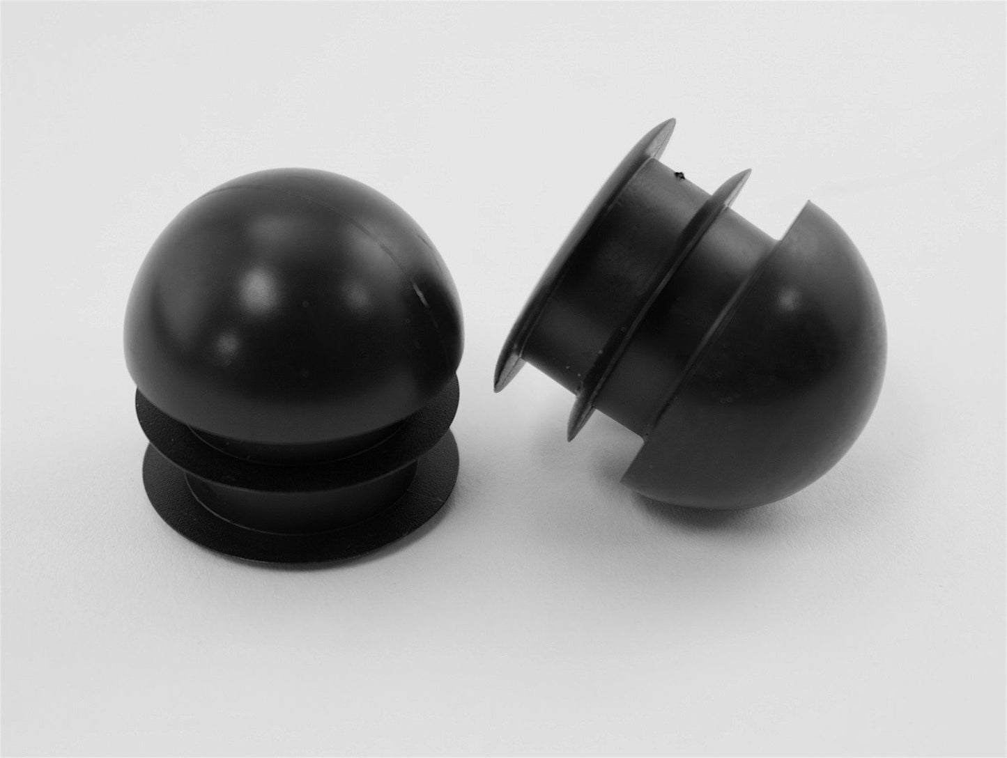 4 1.25" Round Multi-Gauge Ball Glide Inserts for Patio Furniture Tubes/Legs