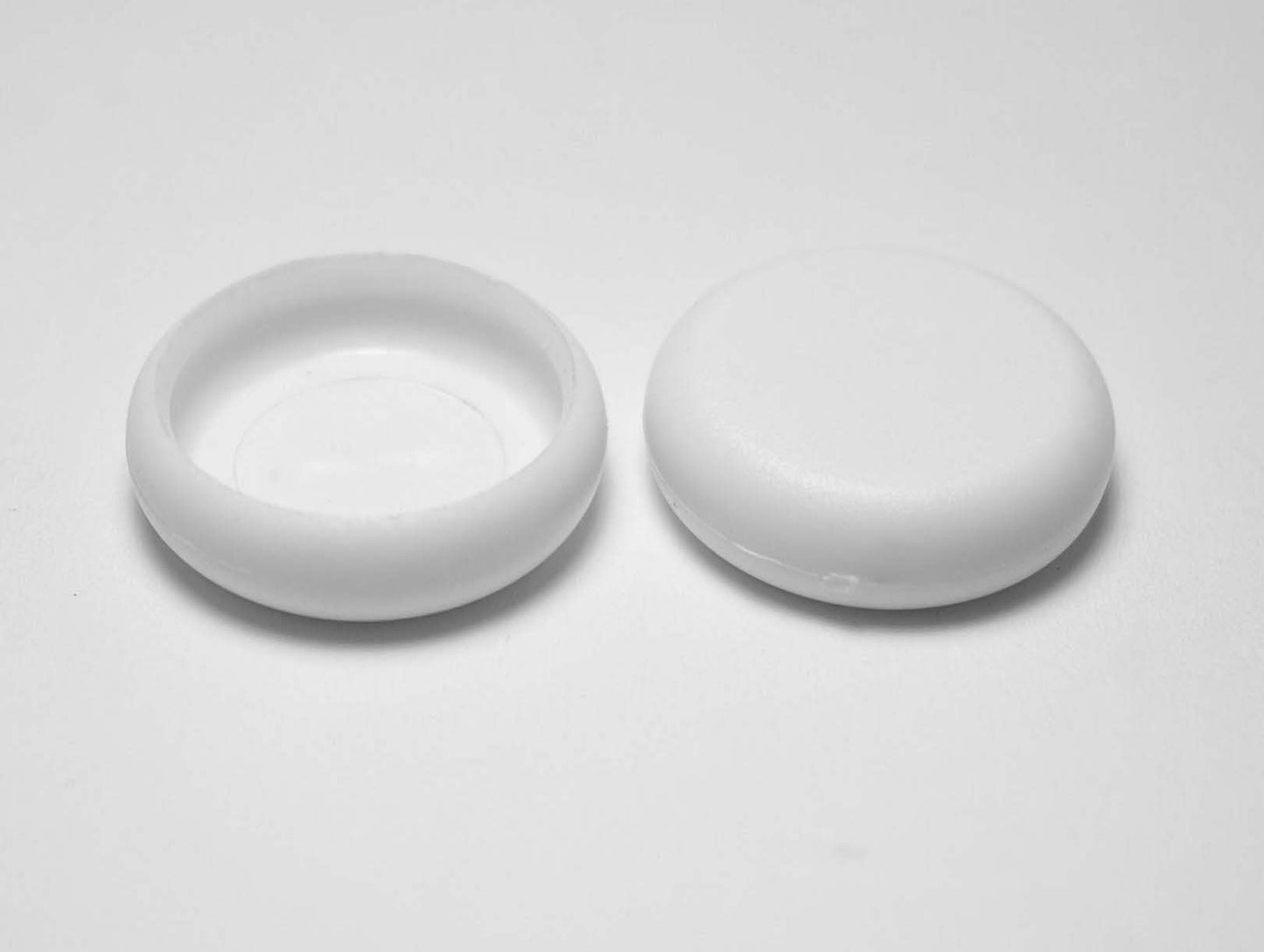 100 Nylon Disk Cap Glides for 15/16" Flat Metal Flange