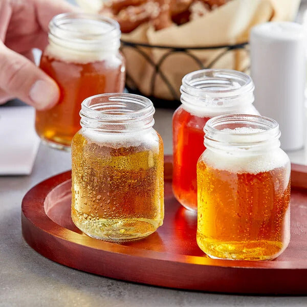Acopa Rustic Charm 5 oz. Mini Mason Jar (Set of 4)
