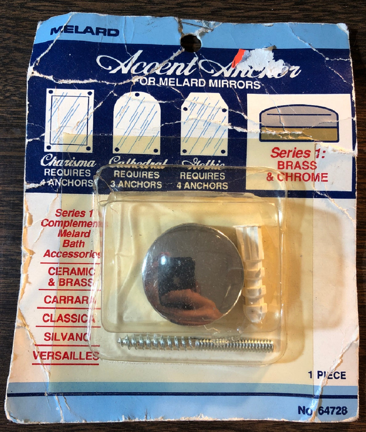 NOS Melard Accent Anchor for Melard Mirrors