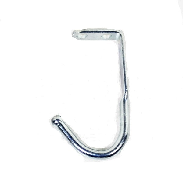 5 Single Prong Ceiling Coat "J" Hooks for Lockers