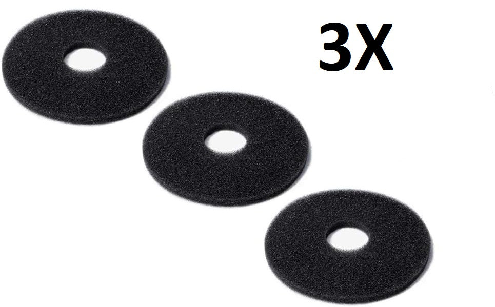 (3 Pack) Glass Rim / Margarita Salter Replacement Sponges