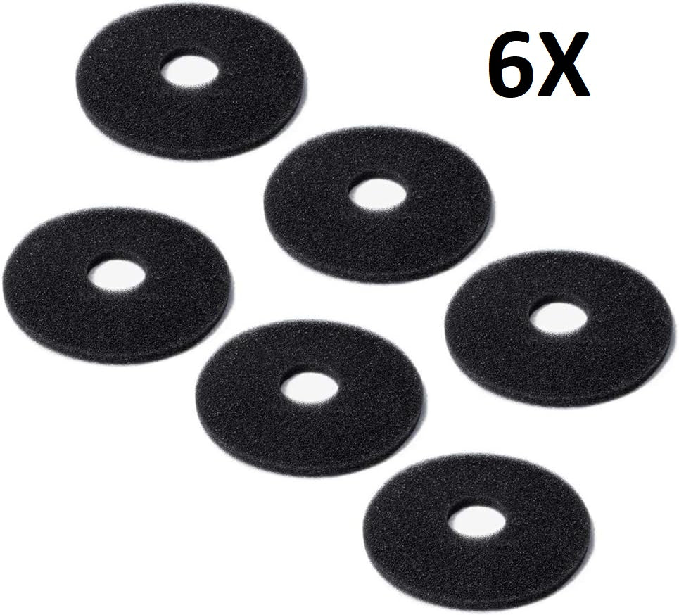 (6 Pack) Glass Rim / Margarita Salter Replacement Sponges