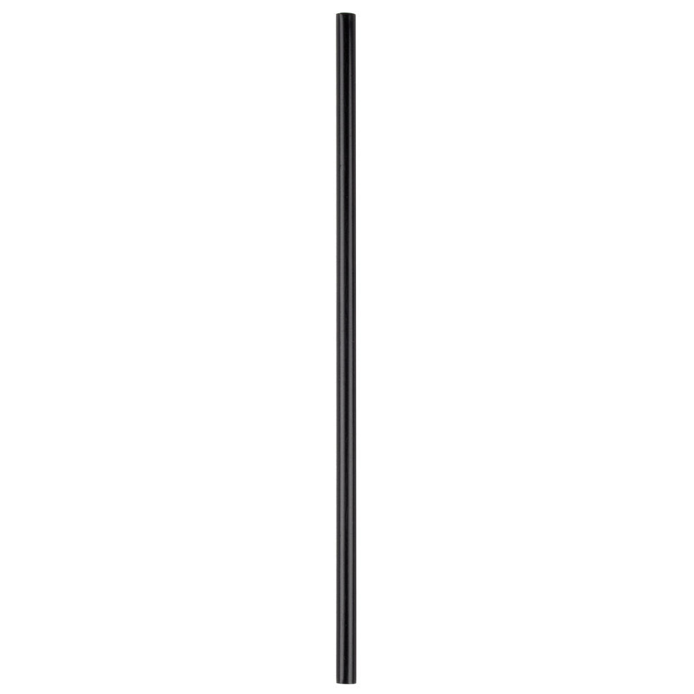 1000 Black 5" Unwrapped Coffee Stirrers/Sip Straws