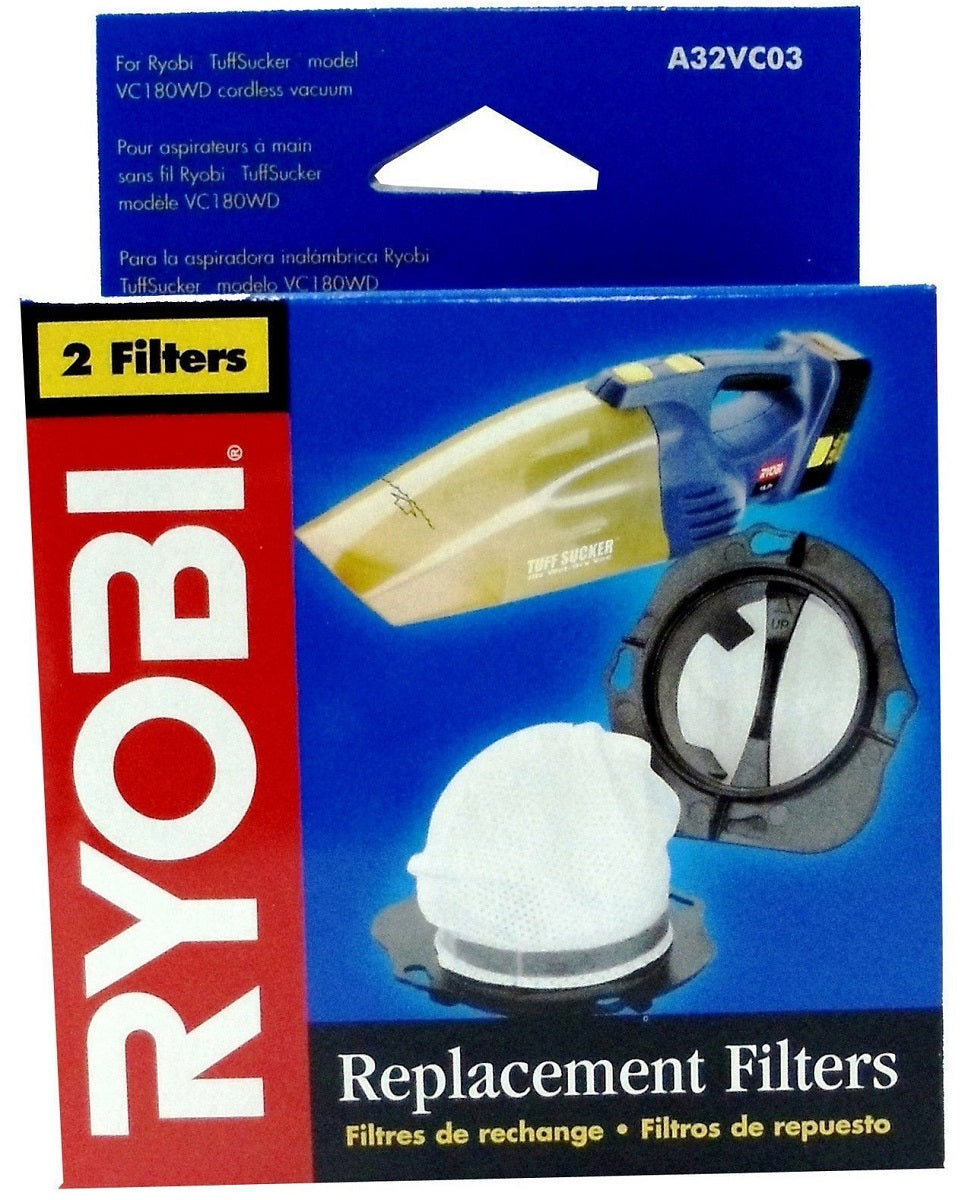 Ryobi Filter A32VC03 (2 Pack)