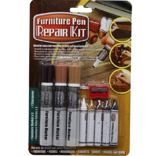 9-Piece Furniture Touch-up Pen Repair Kit