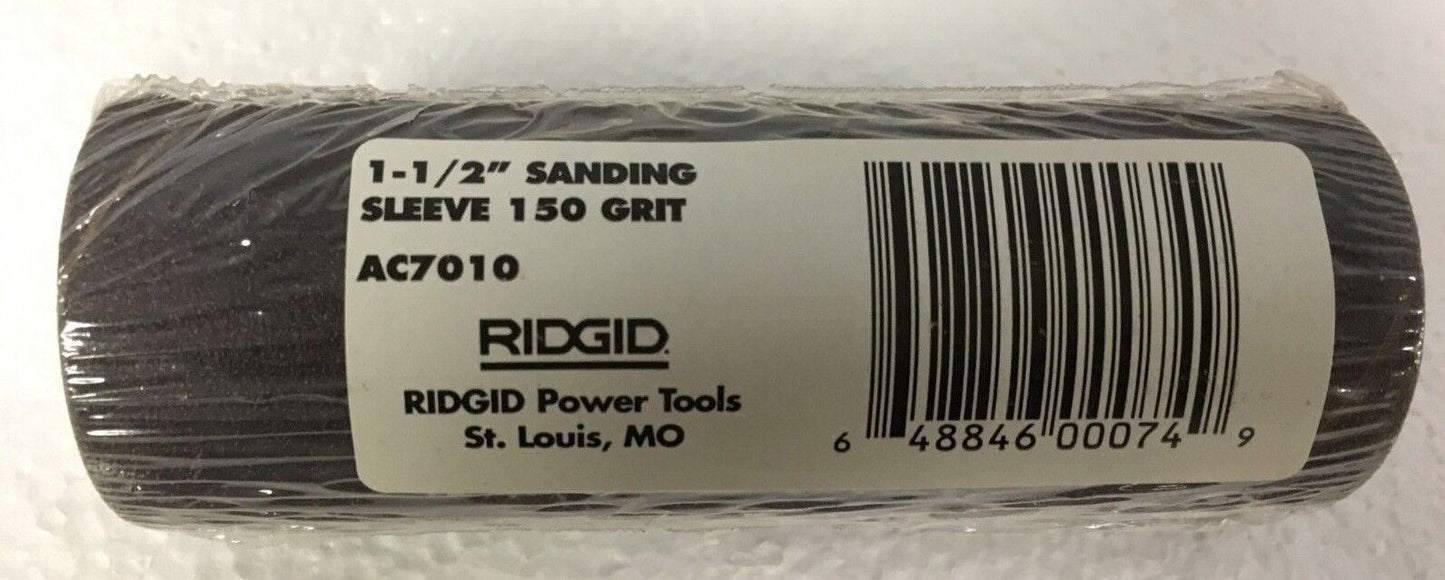 Ridgid 1.5" Fine Sanding Sleeves 150 Grit AC7010