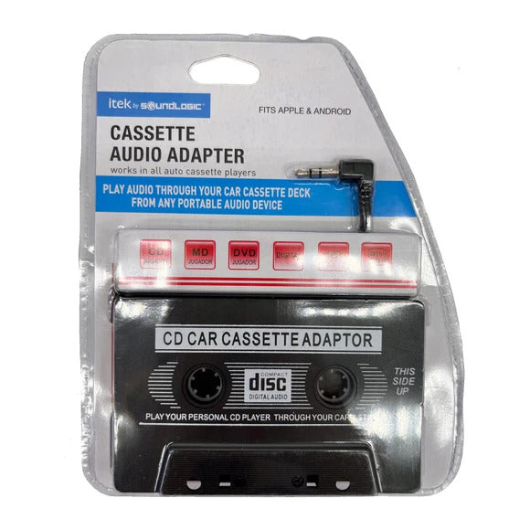 Auto Car Tape Cassette Audio Adapter