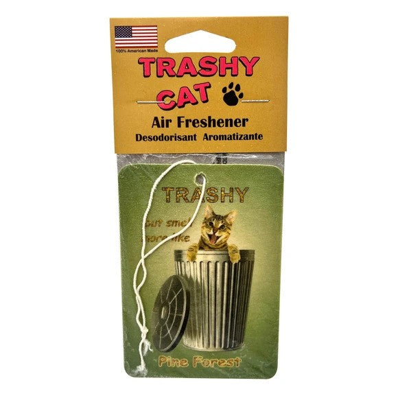 Trashy Cat Air Freshener in Pine Scent