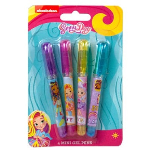 Nickelodeon Sunny Day 4 Pack Gel Pens