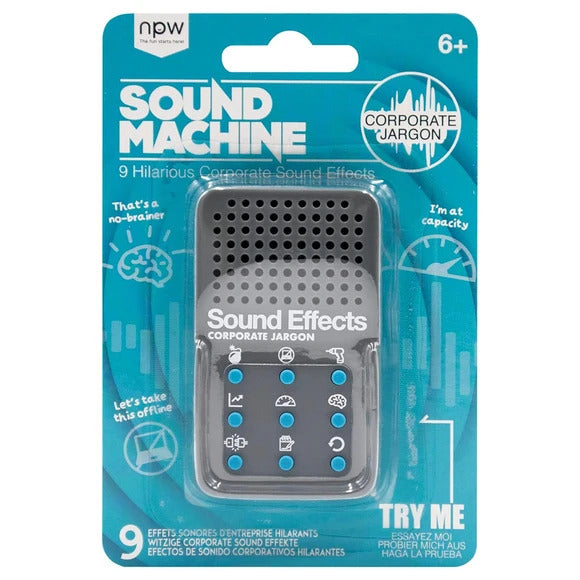 9 Buttton Corporate Jargon Sound Machine (includes batteries)