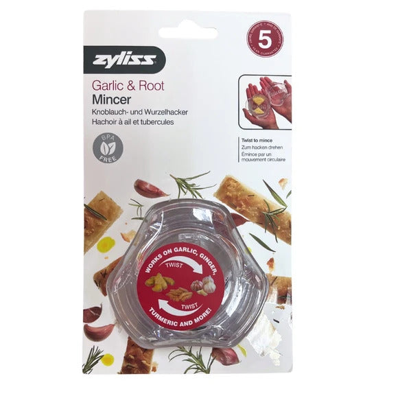 Zyliss Clear Garlic and Root Twist Mincer