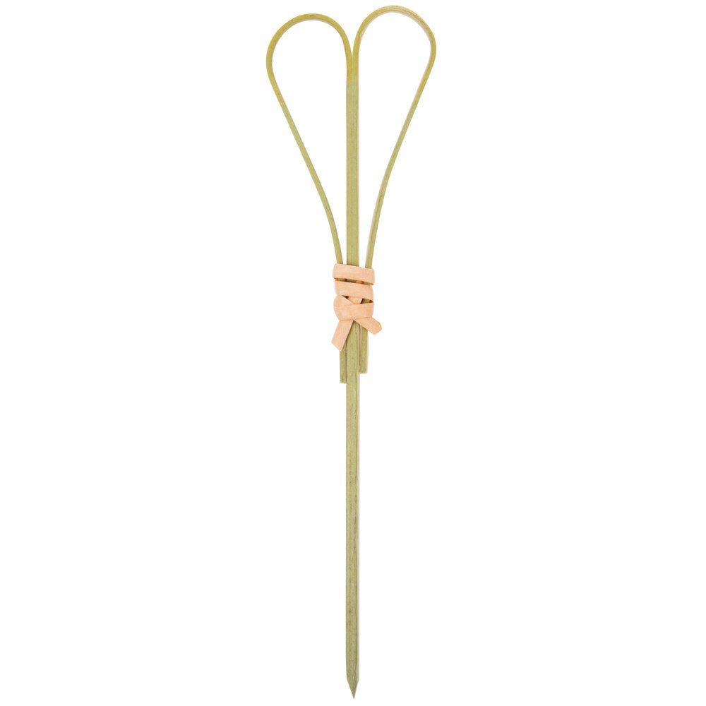 Bamboo Heart 4 1/2" Picks (100/Pack)