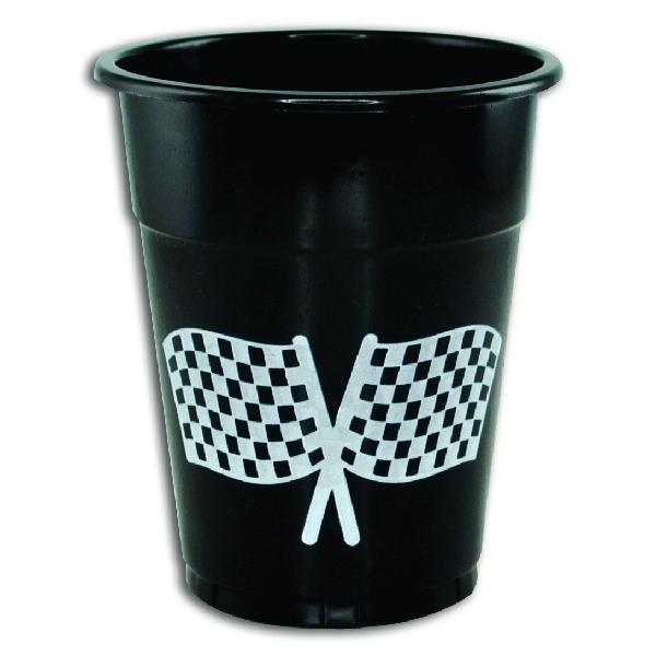 Dozen Racing Party Cups (16 oz)