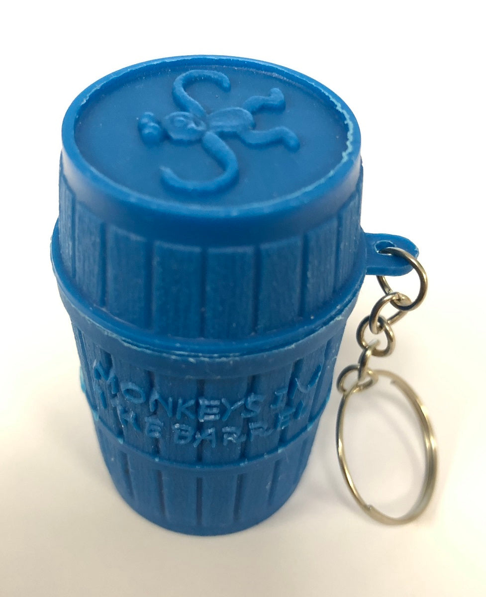 Monkeys in a Barrel Keychain
