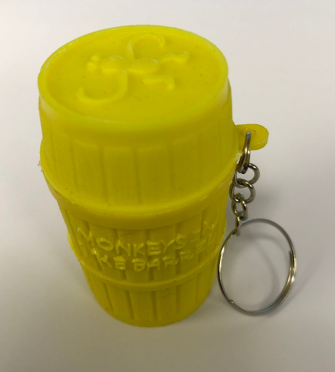 Monkeys in a Barrel Keychain