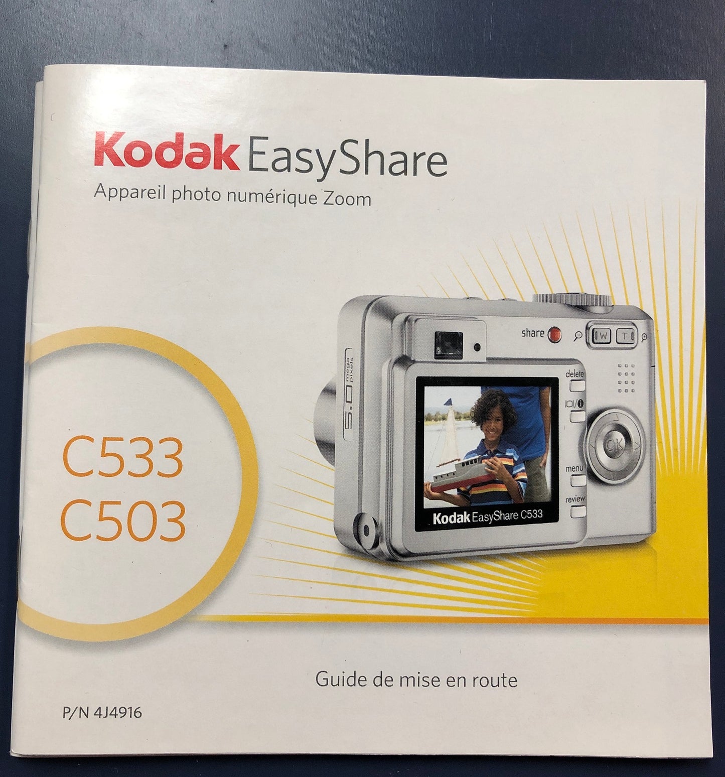 Kodak C533 C503 Digital Camera Manual/User's Guide