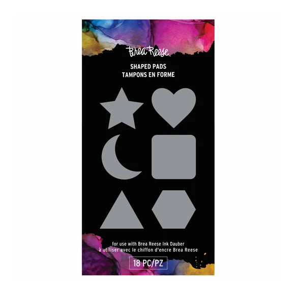 18 Shaped Pads for Ink Dauber