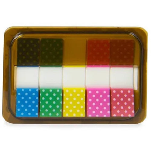 Polka Dot Sticky Page Markers (100 Sheets)