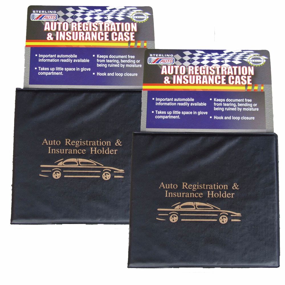 Vehicle Registration Holders (2 pk)