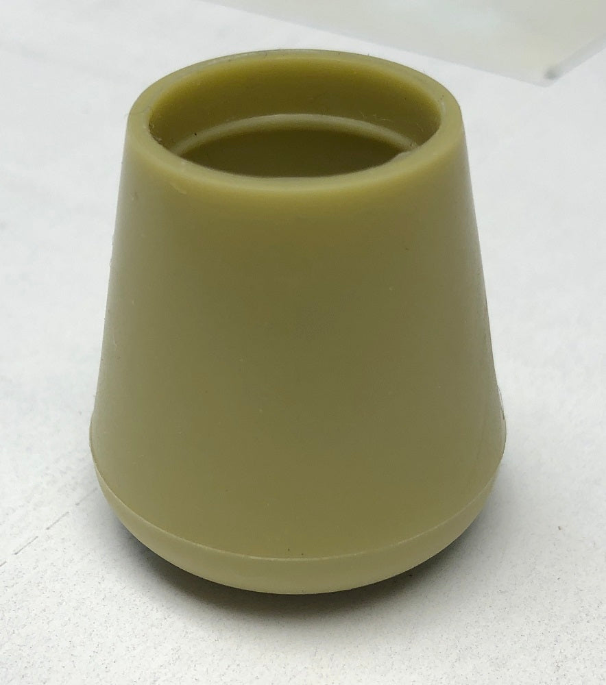 16 Rubber 3/4" Tan Chair Tips