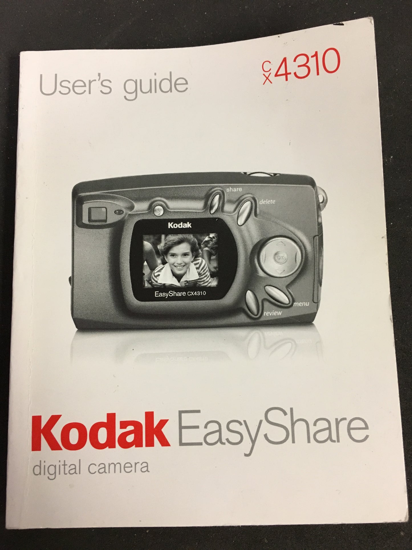 Kodak CX4310 Digital Camera Manual/User's Guide