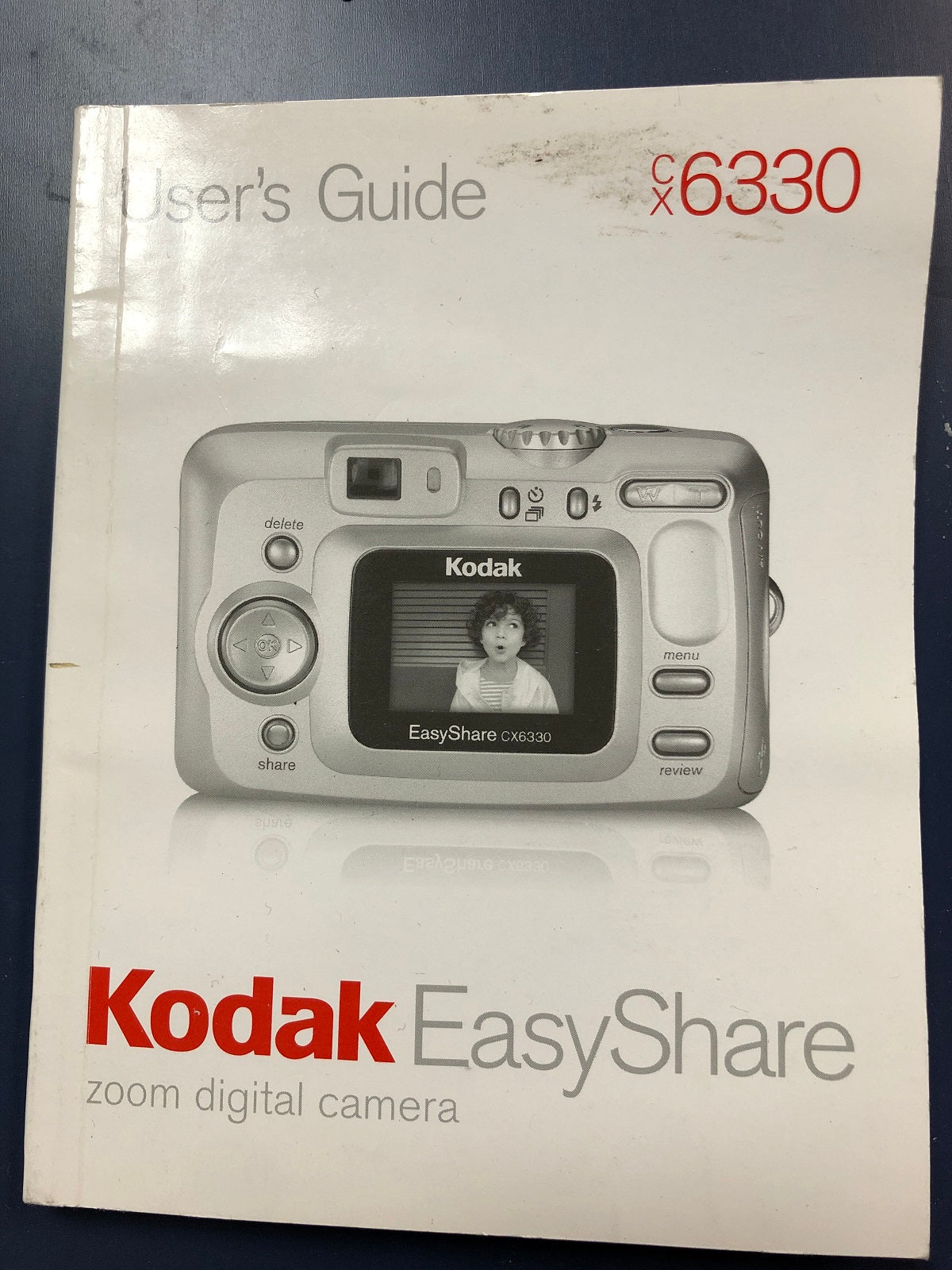 Kodak CX6330 Digital Camera Manual/User's Guide