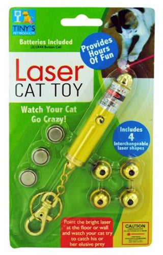 Laser Cat Toy Keychain