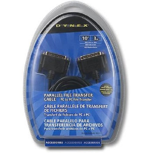 Dynex 10' Parallel File Transfer Cable