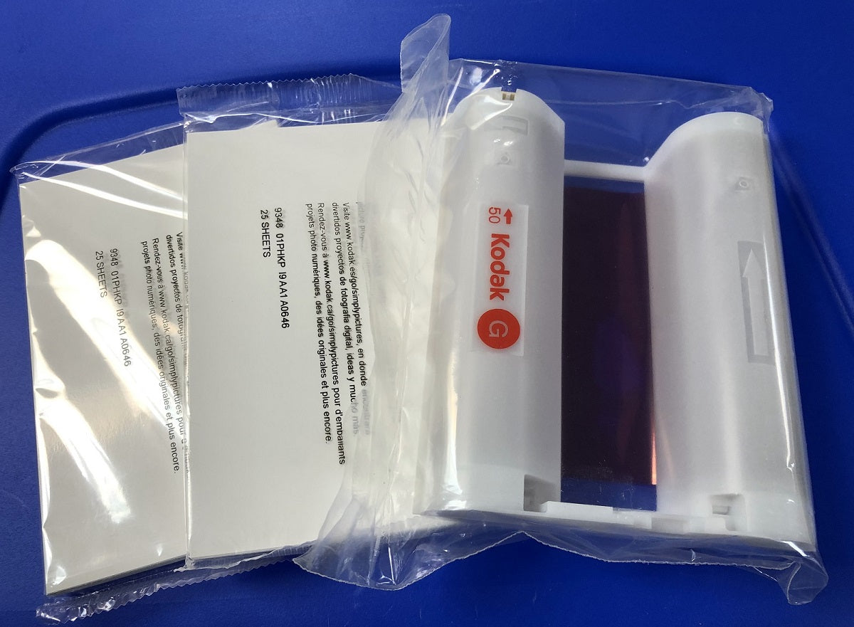 Kodak G50 Color Ink Cartridge w/ Paper Packs for G600 Printer