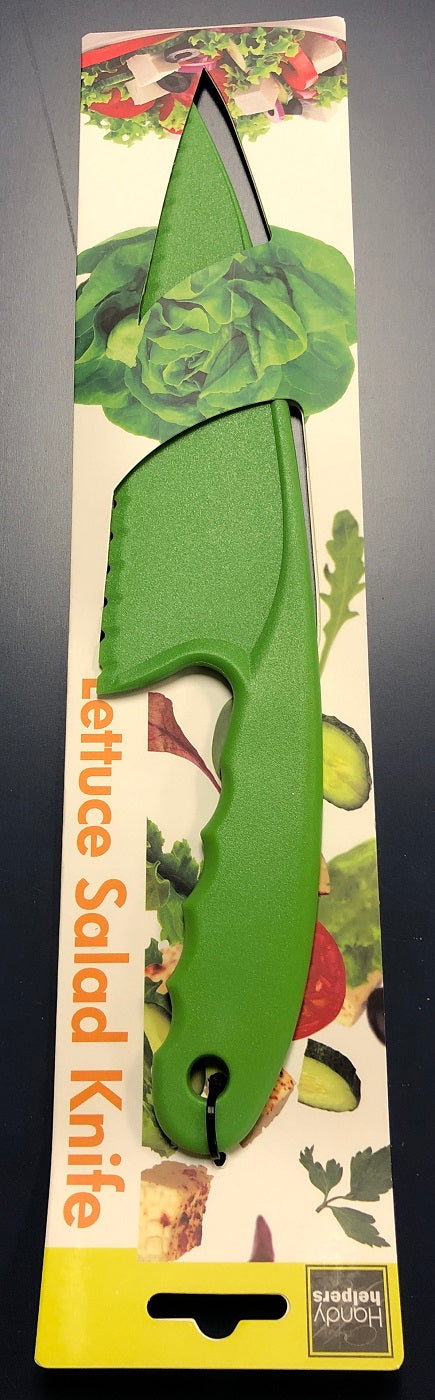 Serrated Plastic Lettuce Salad Knife