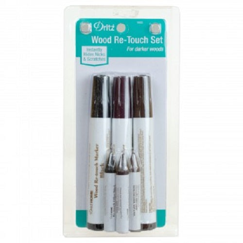 6-Piece Furniture Touch Up Markers and Sticks Repair/Retouch Set