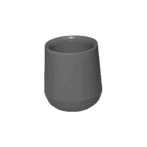 8 Heavy Duty 1" Gray Nylon Chair Glide Tips