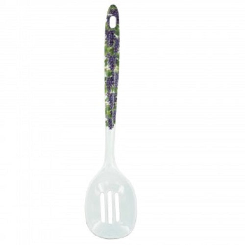 Grape Print Melamine Slotted Spoon