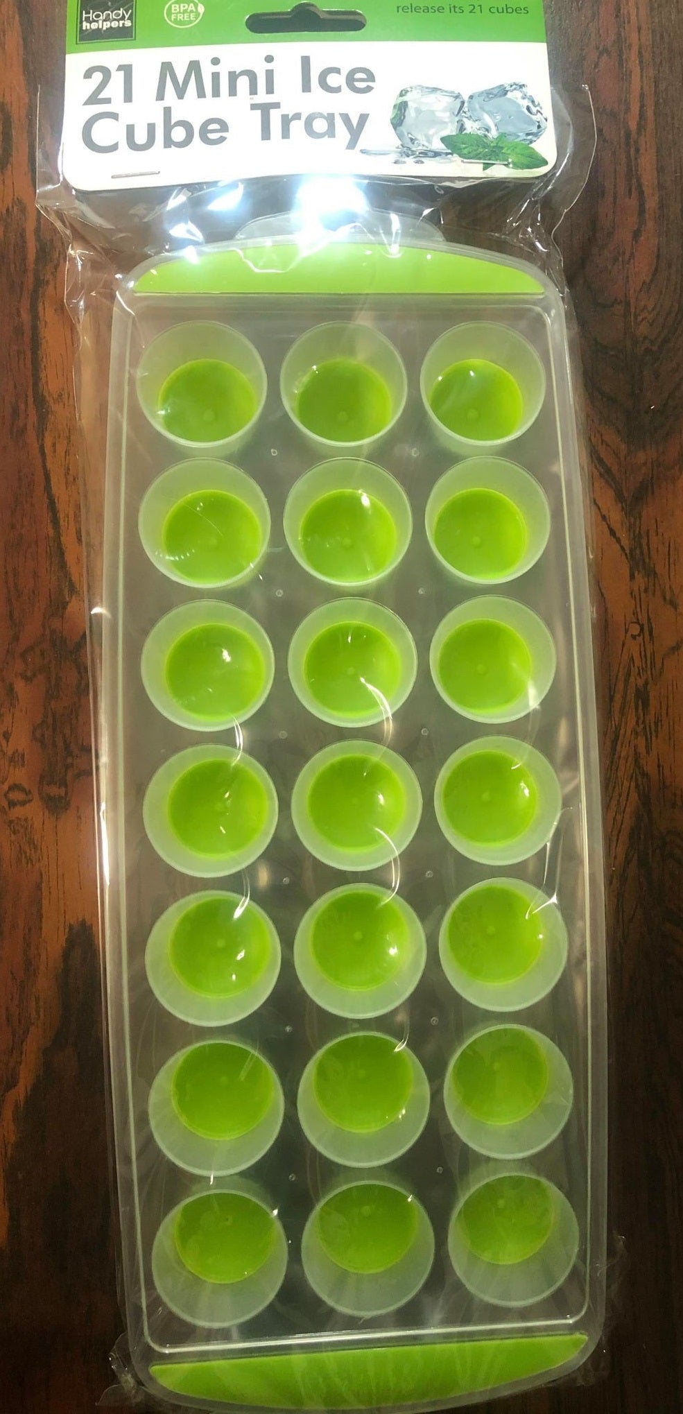 Round Pop Out 21 Cube Mini Ice Tray