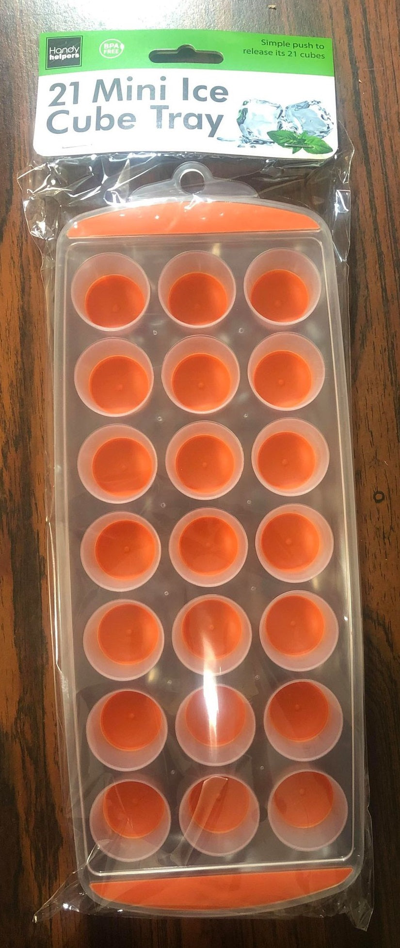 Round Pop Out 21 Cube Mini Ice Tray
