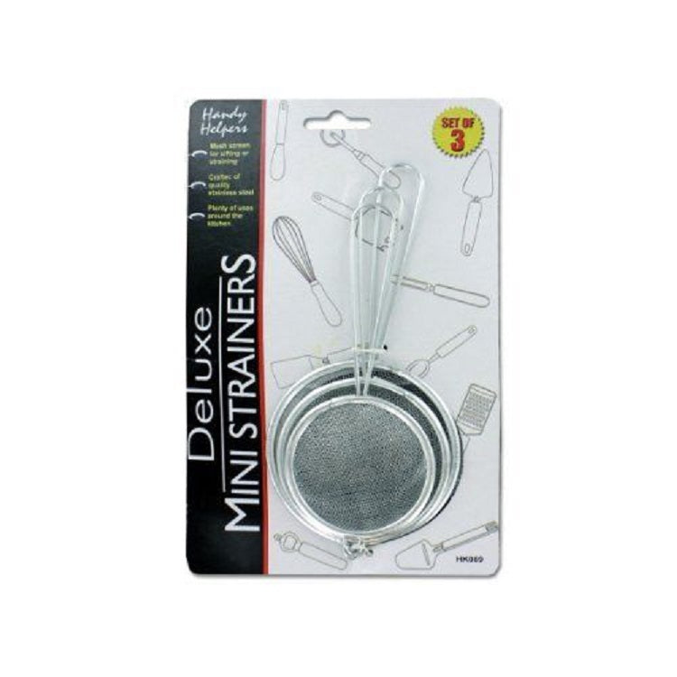 Mini Strainers (Set of 3)