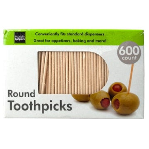 600 Round 2 1/2" Toothpicks