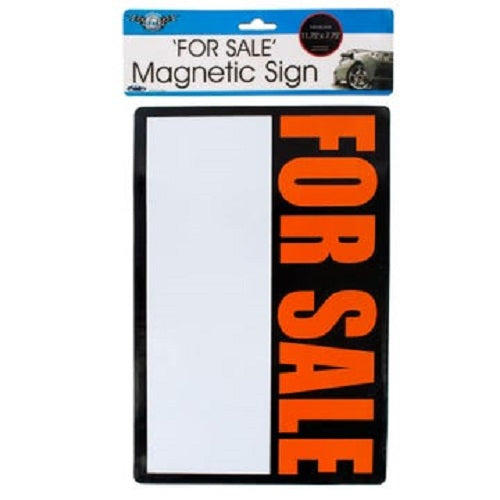 Magnetic "For Sale" Sign