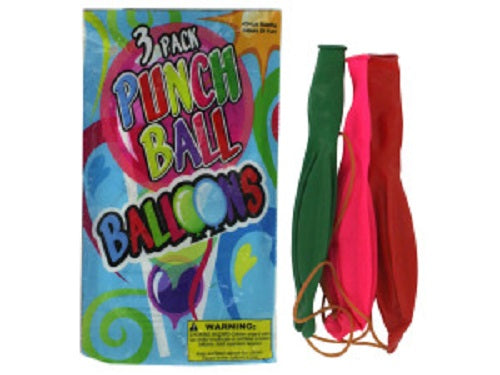 Punch Ball Balloons (3 Pack)