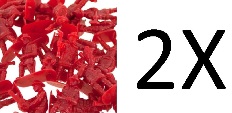 30-Piece Toy Firemen Plastic Action Figures Playset (two sets)