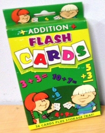 Jumbo Math Flash Cards (addition)