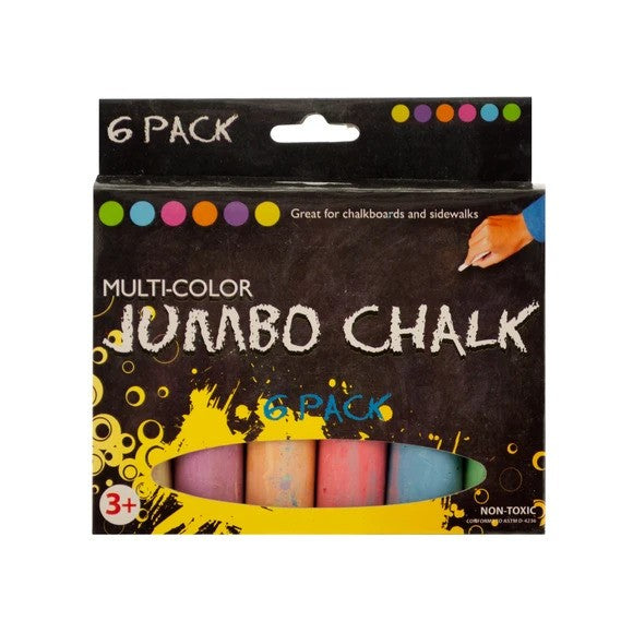 Multi-Color Jumbo Chalk Set